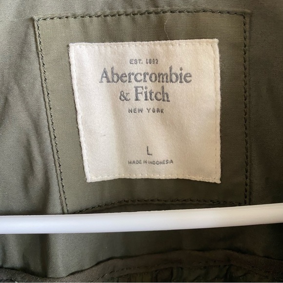Abercrombie & Fitch Military Parka Jacket Size L - Picture 13 of 15